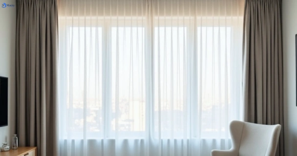 Restored vibrant drapes in new-beith QLD after Matty Curtain Cleaning