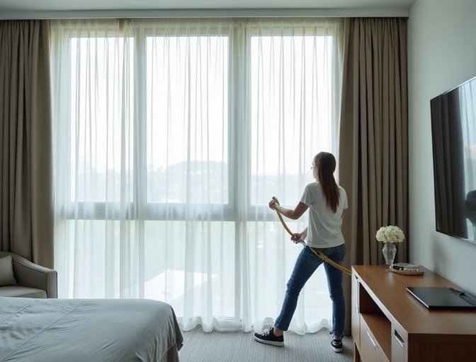 New Beith Sheer Curtain Cleaning
